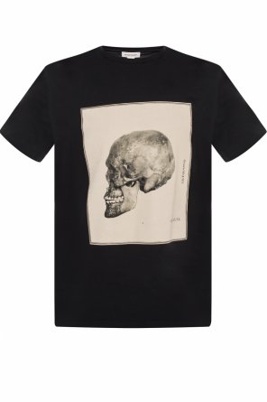 Skull motif t-shirt, zdjęcie 1 Skull motif t-shirt od Alexander McQueen